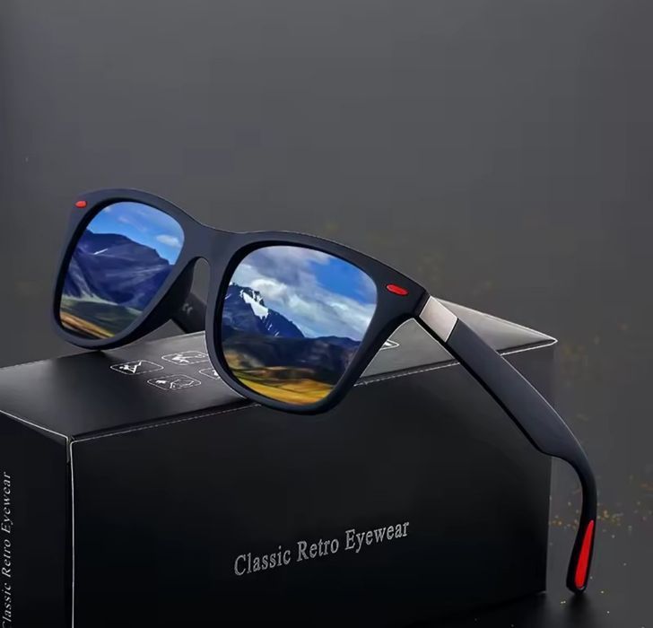 Męskie okulary w stylu retro