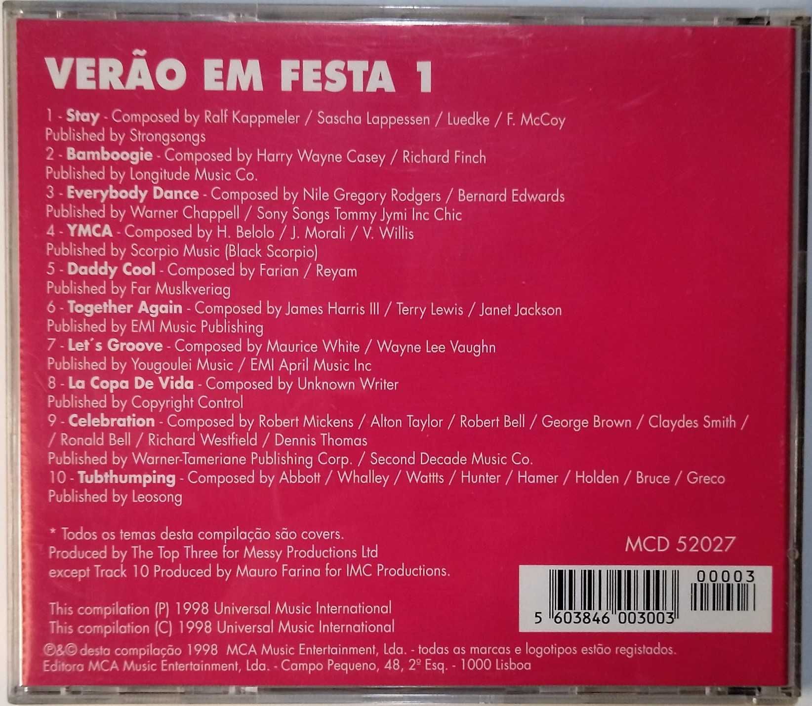 Verão em Festa - Caras Vol.1  | 1 CD