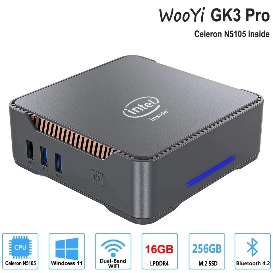 Mini PC GK3 Pro 16Gb RAM