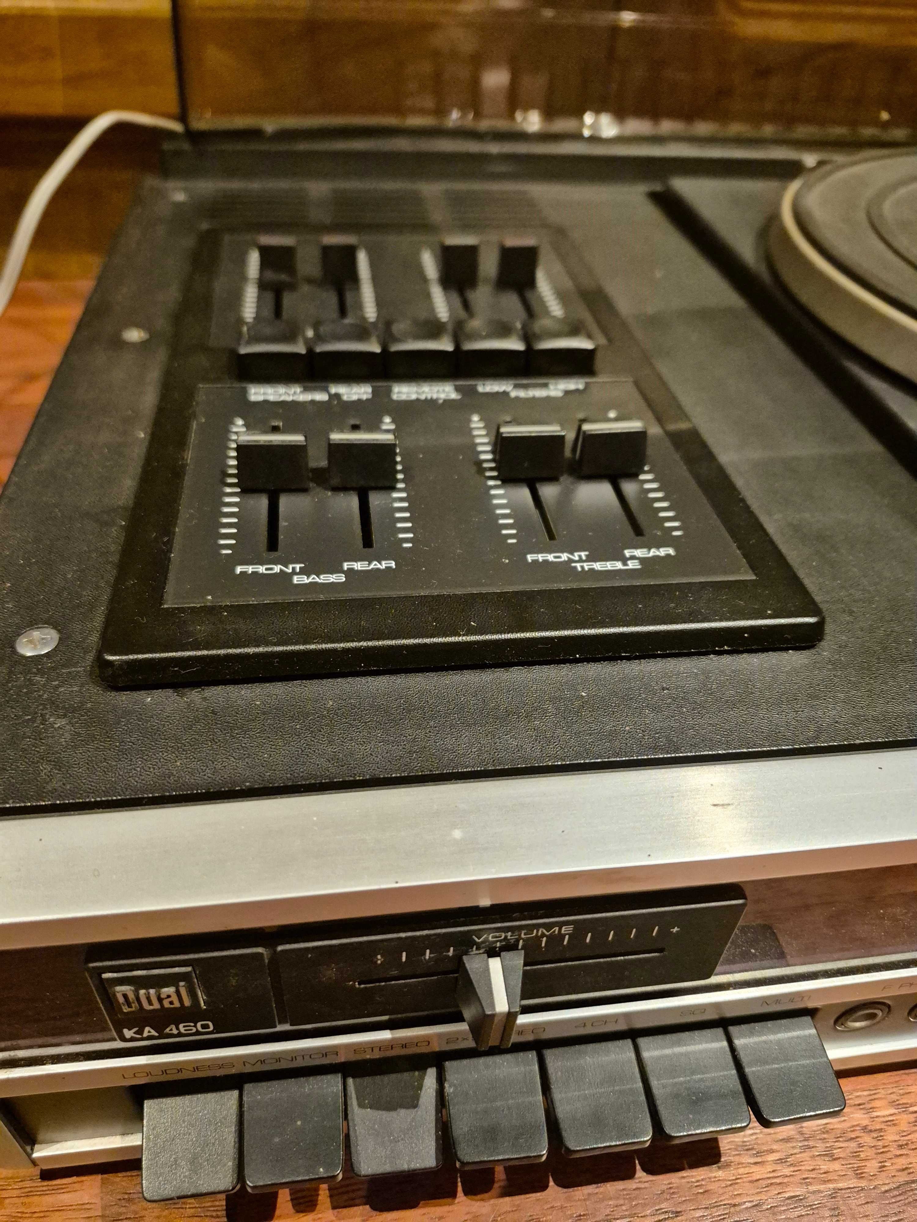 Kwadrofoniczny DUAL KA-460 /gramofon,deko SQ i MULTI,wzmacniacz,tuner/