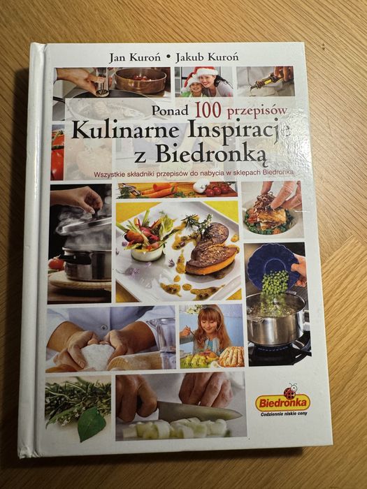 Książka Kulinarne Inspiracje z Biedronką