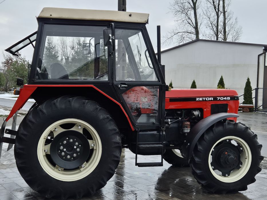 #Zetor 7045\•\Stan Dobry\•\1988rok\•\Export\•\ Szeroka kabina#