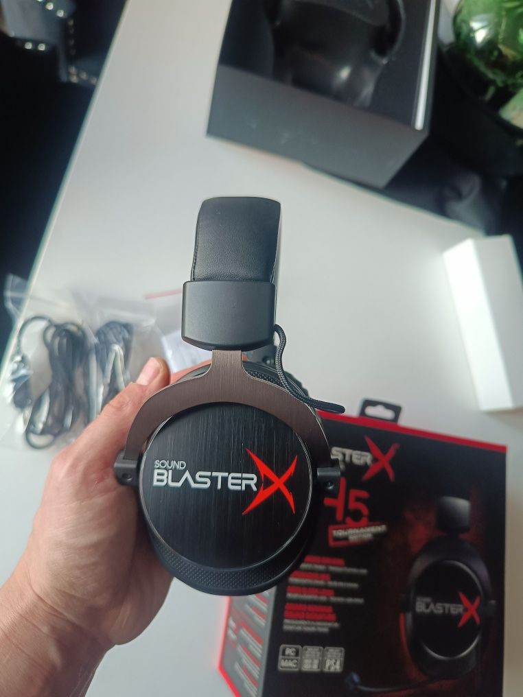 Nowe słuchawki Creative Sound BlasterX H5 Tournament Edition