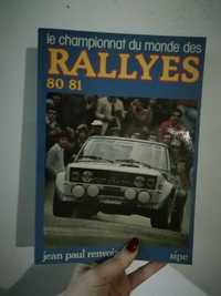 Livros rallyes mundial 1981 novas fotos