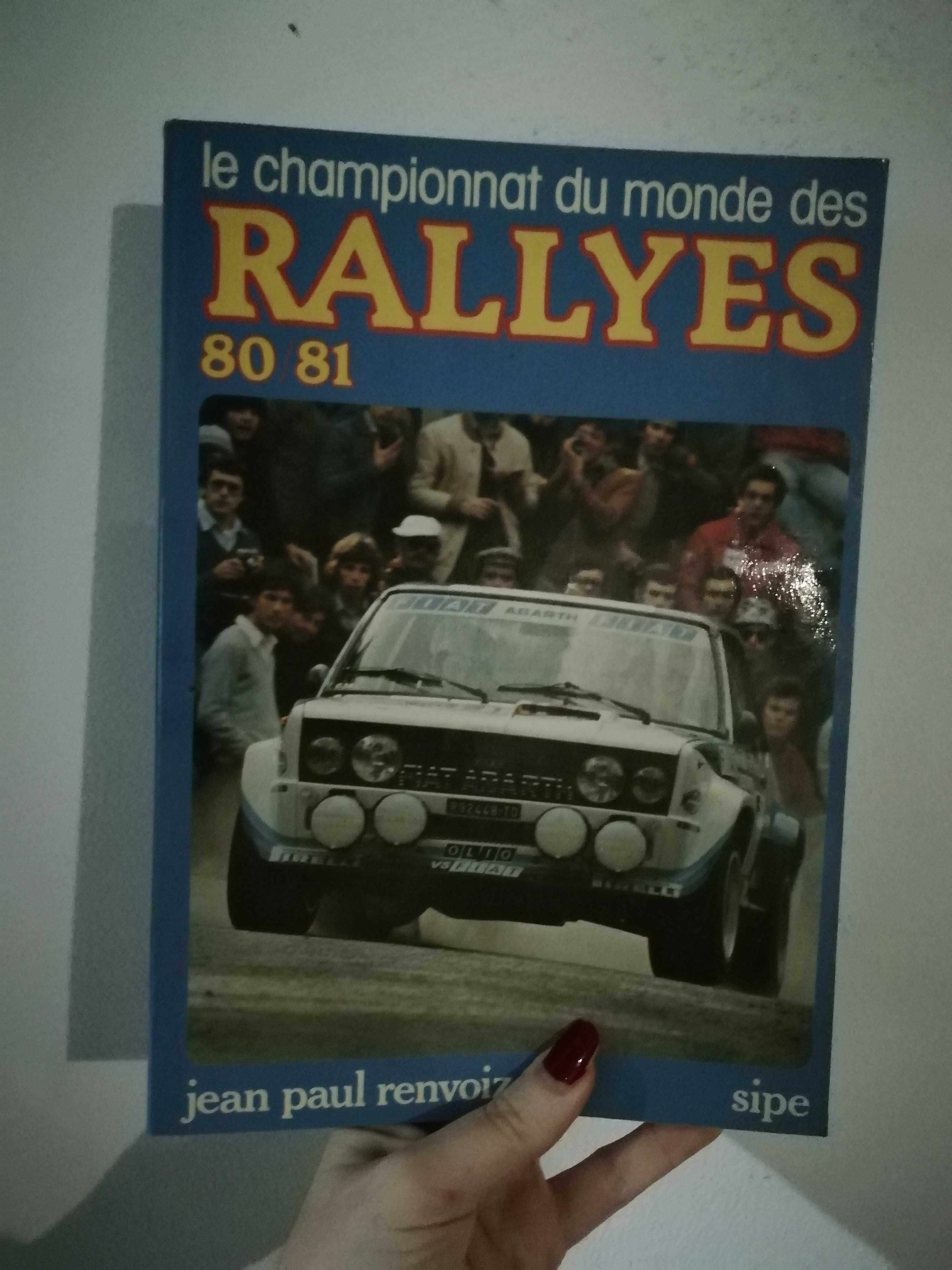 Novo Preço - Livros rallyes mundial 1981 novas fotos