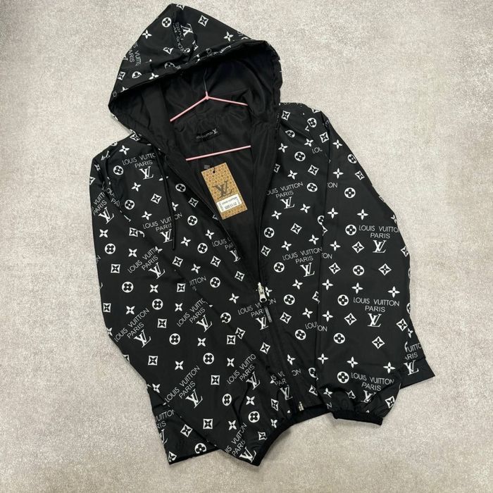 Детская ветровка LOUIS VUITTON двостороння Куртка осень хит 4-7 лет