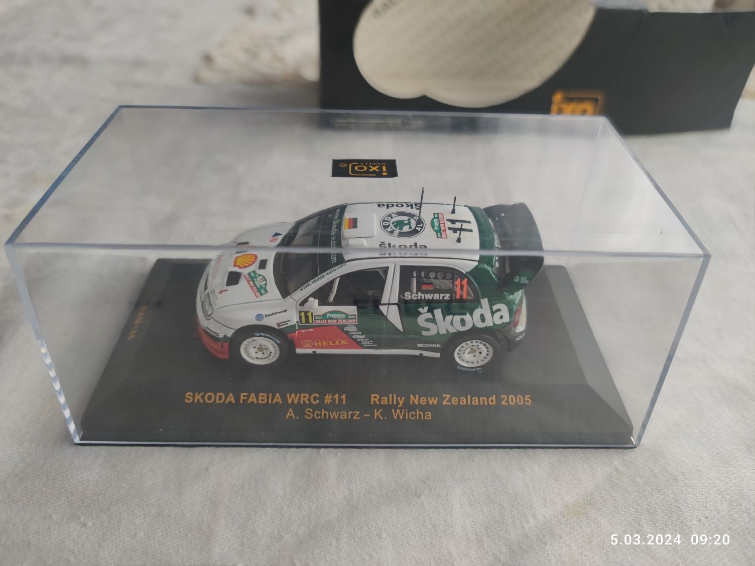 Skoda Fabia WRC IXO RAM 188 nowa New Zeland