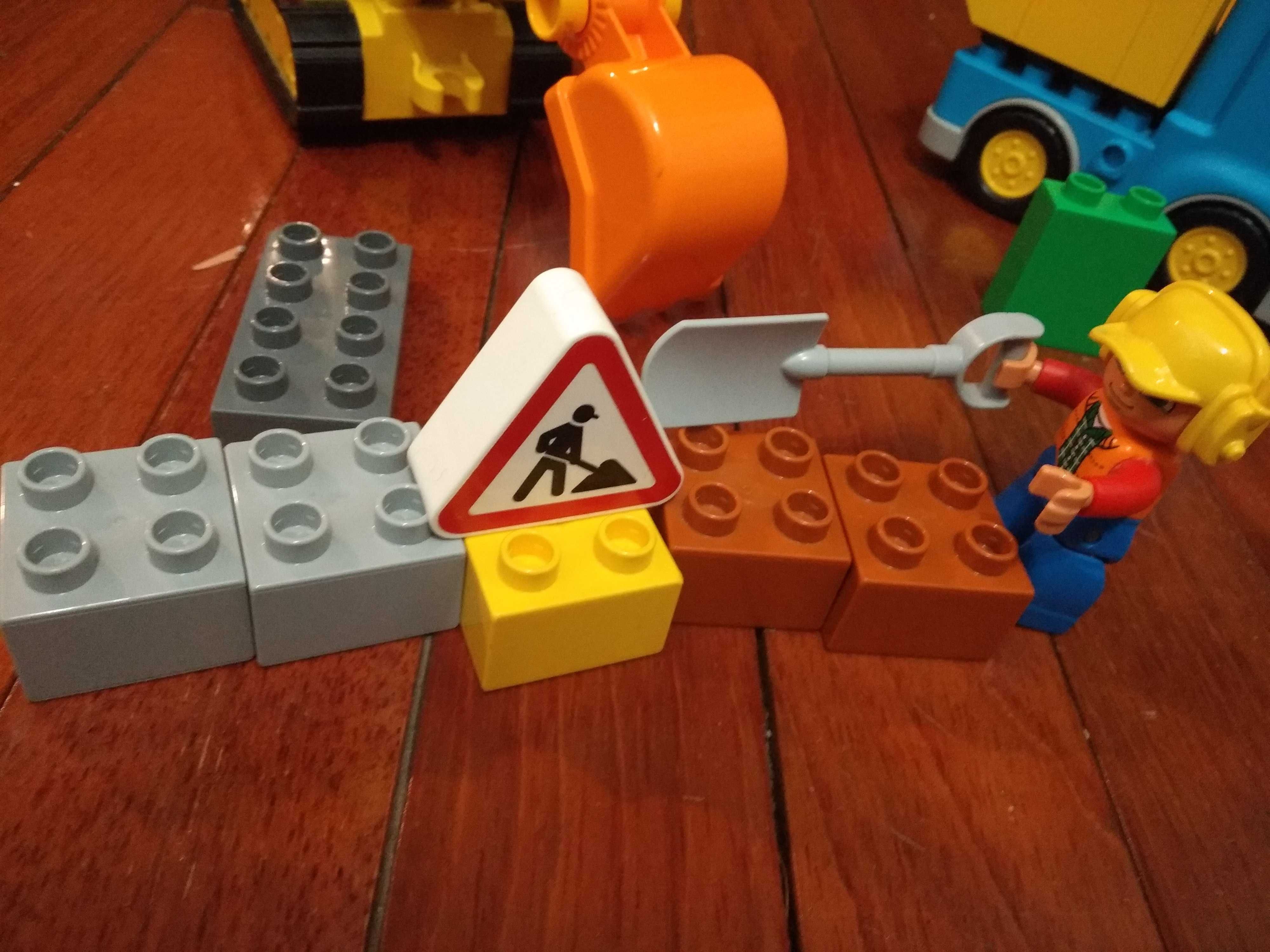 Lego duplo zestaw koparka  wywrotka