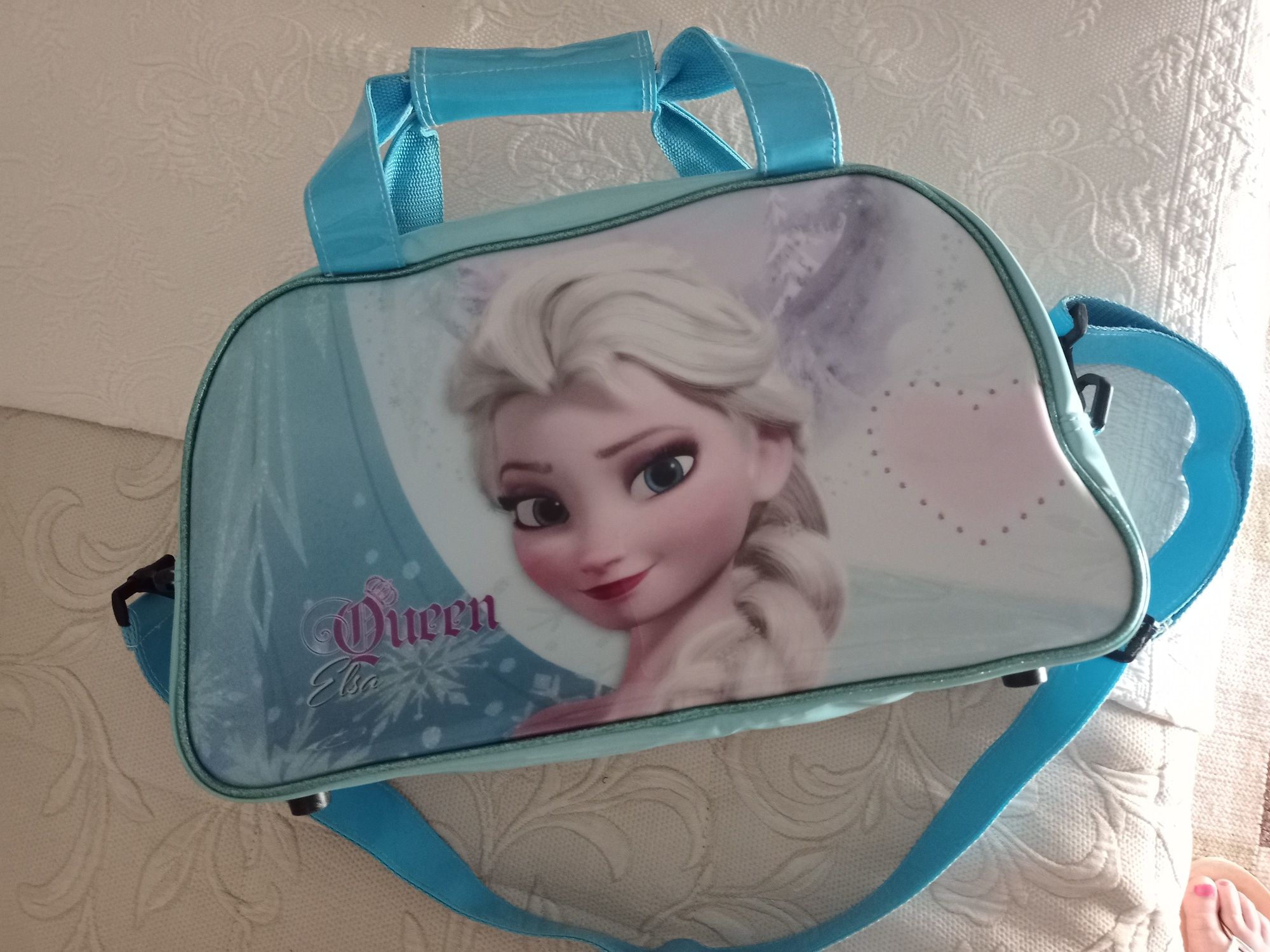 Saco desporto marca Elsa Frozen