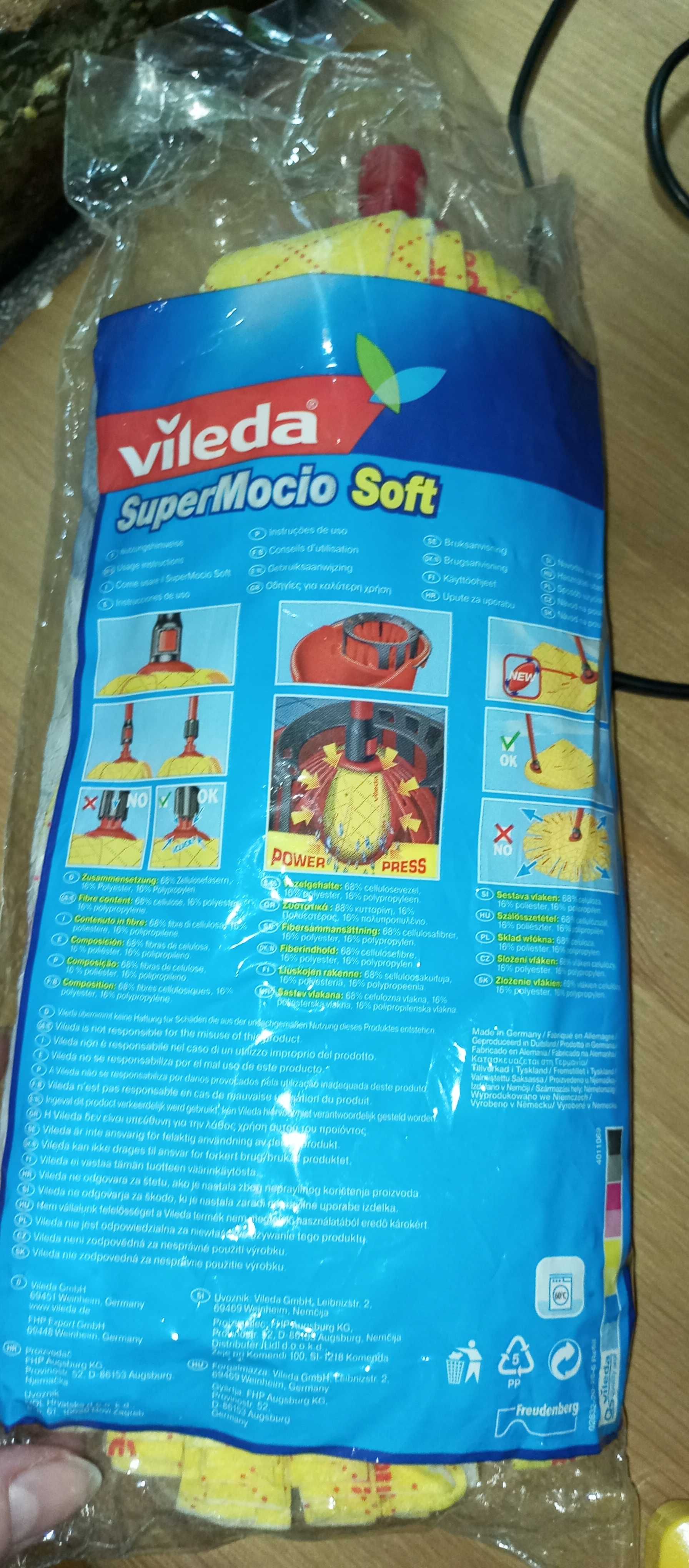 Końcówka mopa Vileda mop SuperMocio Soft