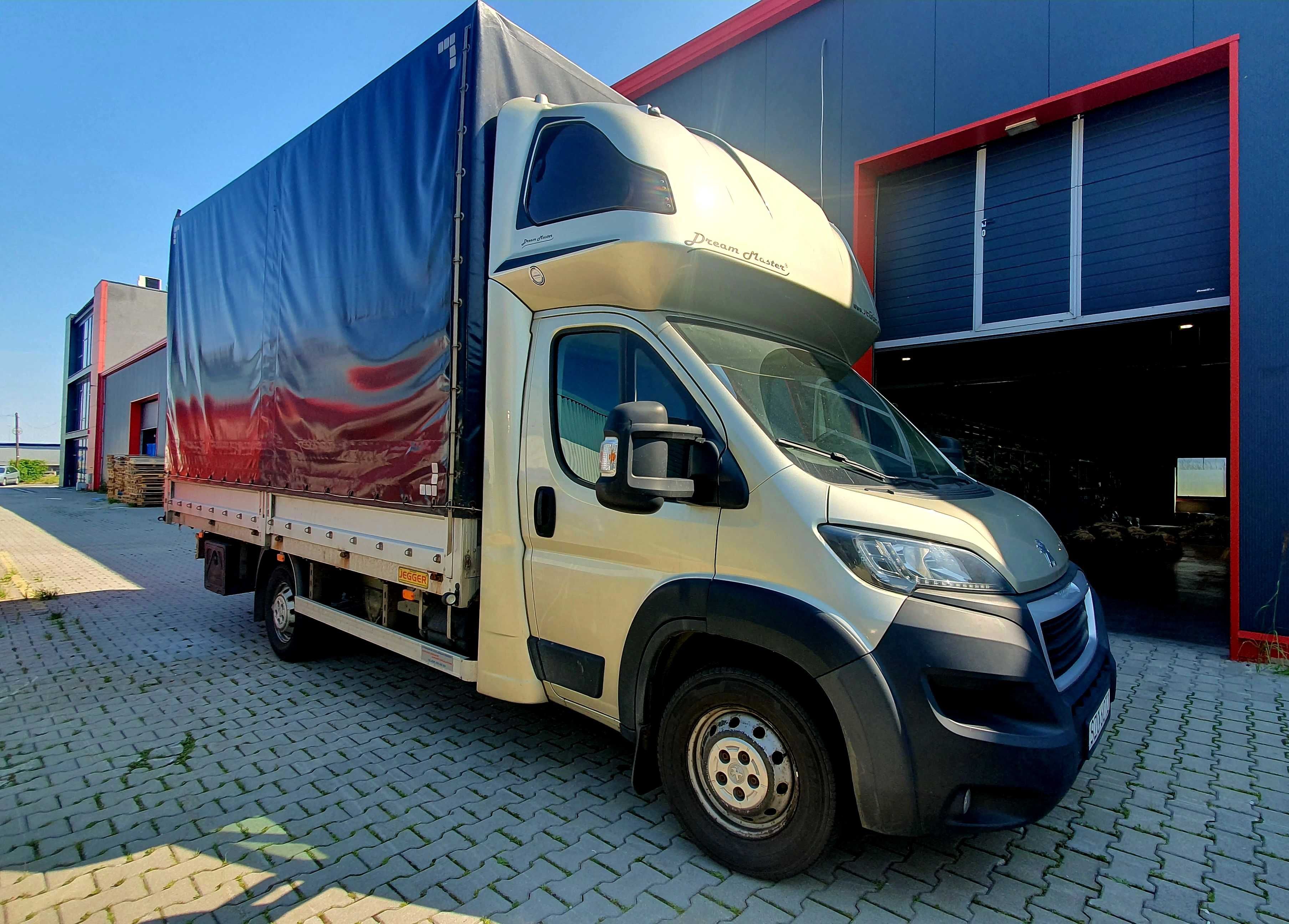 Samochód dostawczy Peugeot Boxer 10EP plandeka z regulacją do 2560mm !