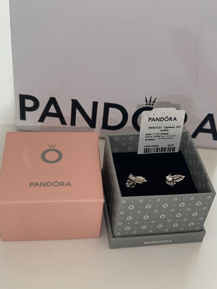 Pandora оригінал! срібло нові та бв