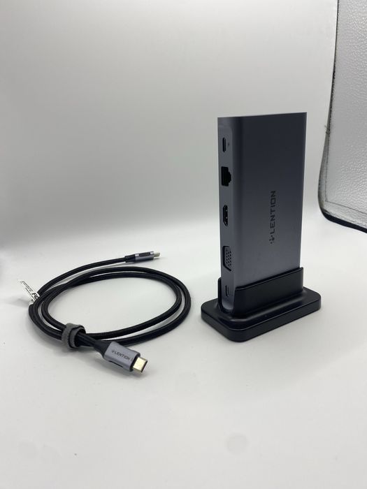 USB-C док-станція Lention CB-D55 (10-в-1)