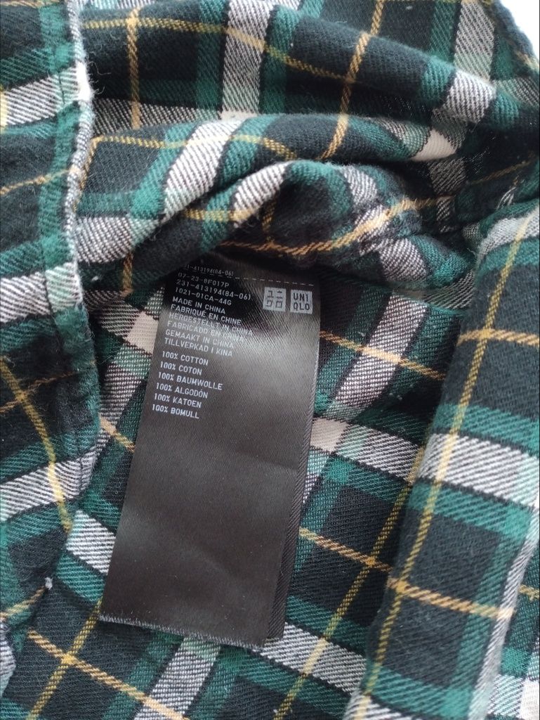 Koszula w kratę uniqlo rozmiar xs