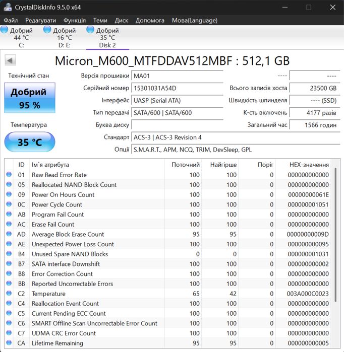 SSD M2 Nvme/Sata 512/256gb Crusial/Micron