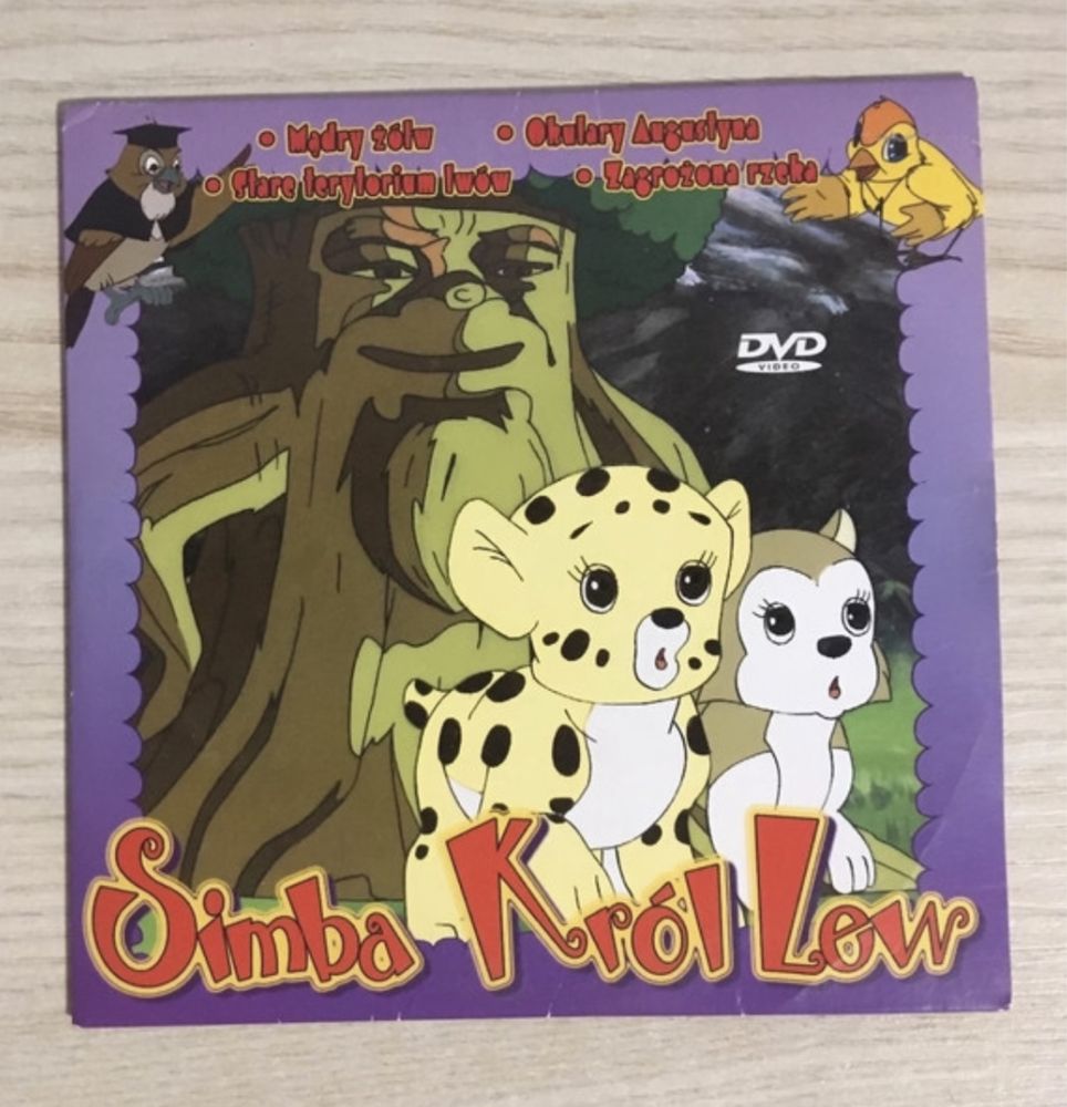 Bajka bajki DVD Simba Król Lew Unikat