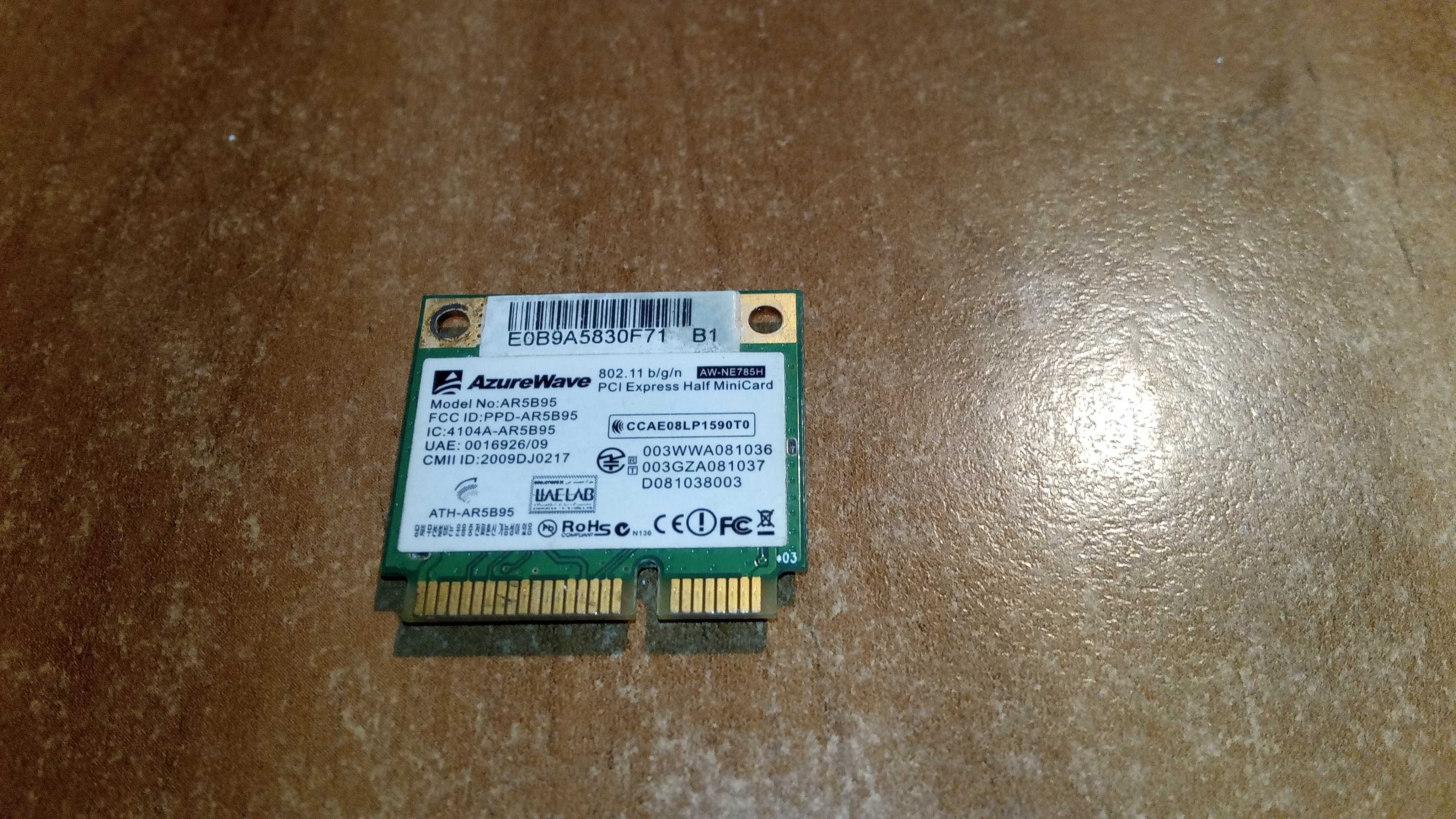 WLAN Azurewave AW-NE785H AR5B95 Atheros