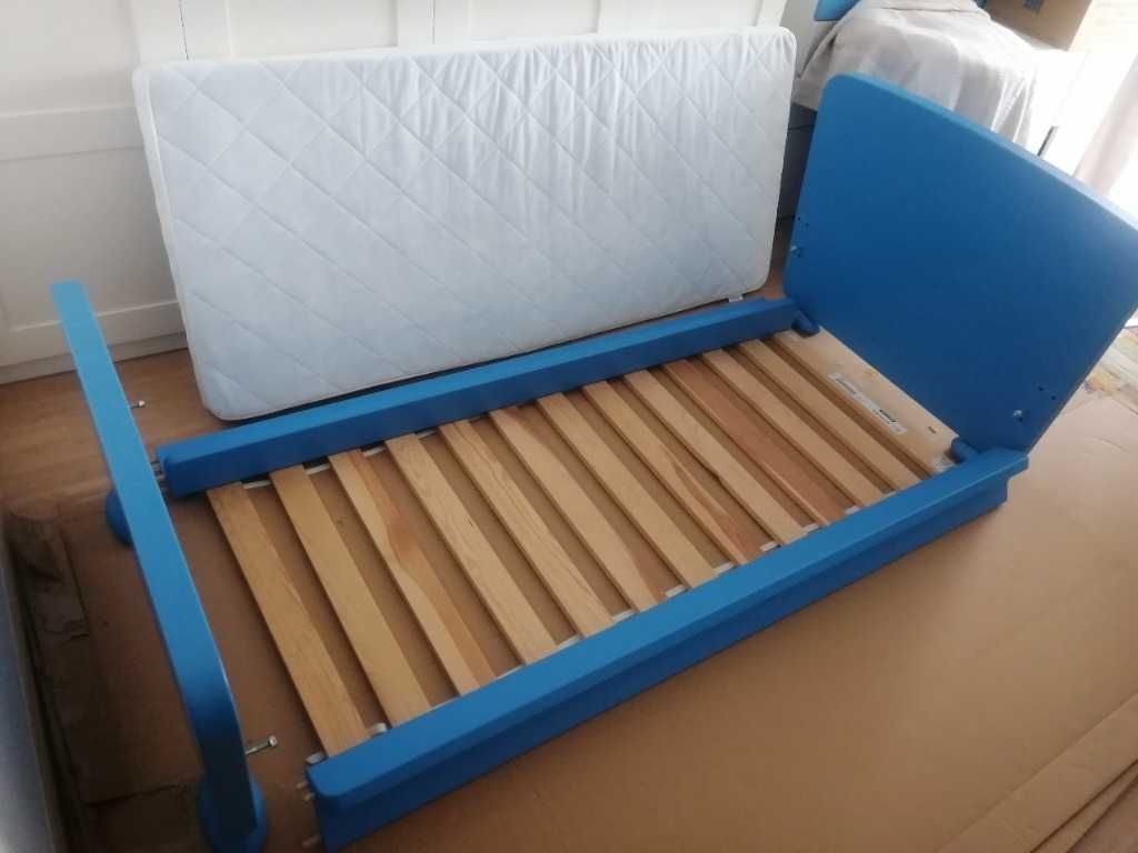 ŁÓŻKO 160x80 młodzieżowe dla Dzieci Ikea MAMMUT mamut jak Malm + DOWÓZ