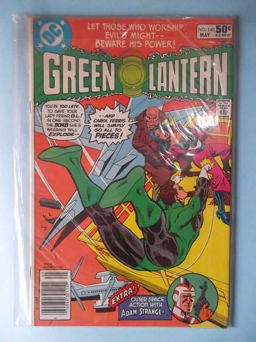 GREEN LANTERN vintage key issues DC Comics 70s ver fotos.