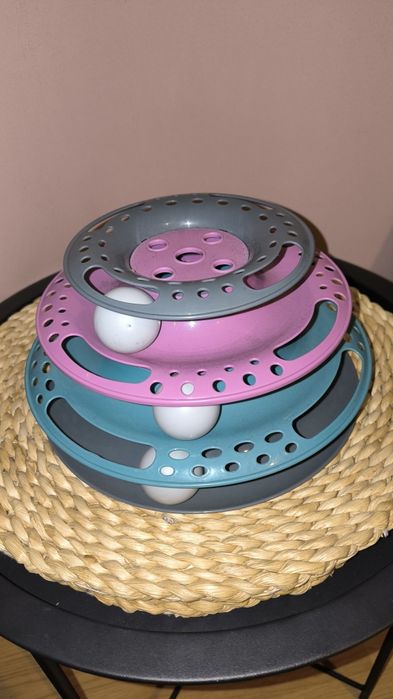 Trixie Wieża do zabawy dla kota interaktywna Catch the Balls ø 25 × 13