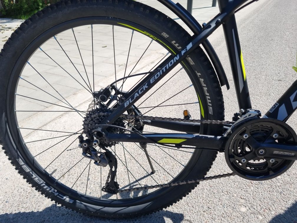 Rower młodzeżowy MTB Kross Black edition 3