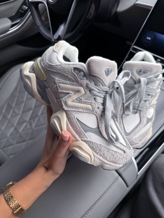 New balance 9060 Quartz Grey жіночі кросівки(утеплені) NB, original