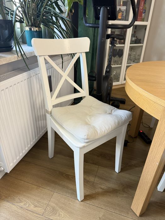 Krzesła Ikea białe 4 szt.