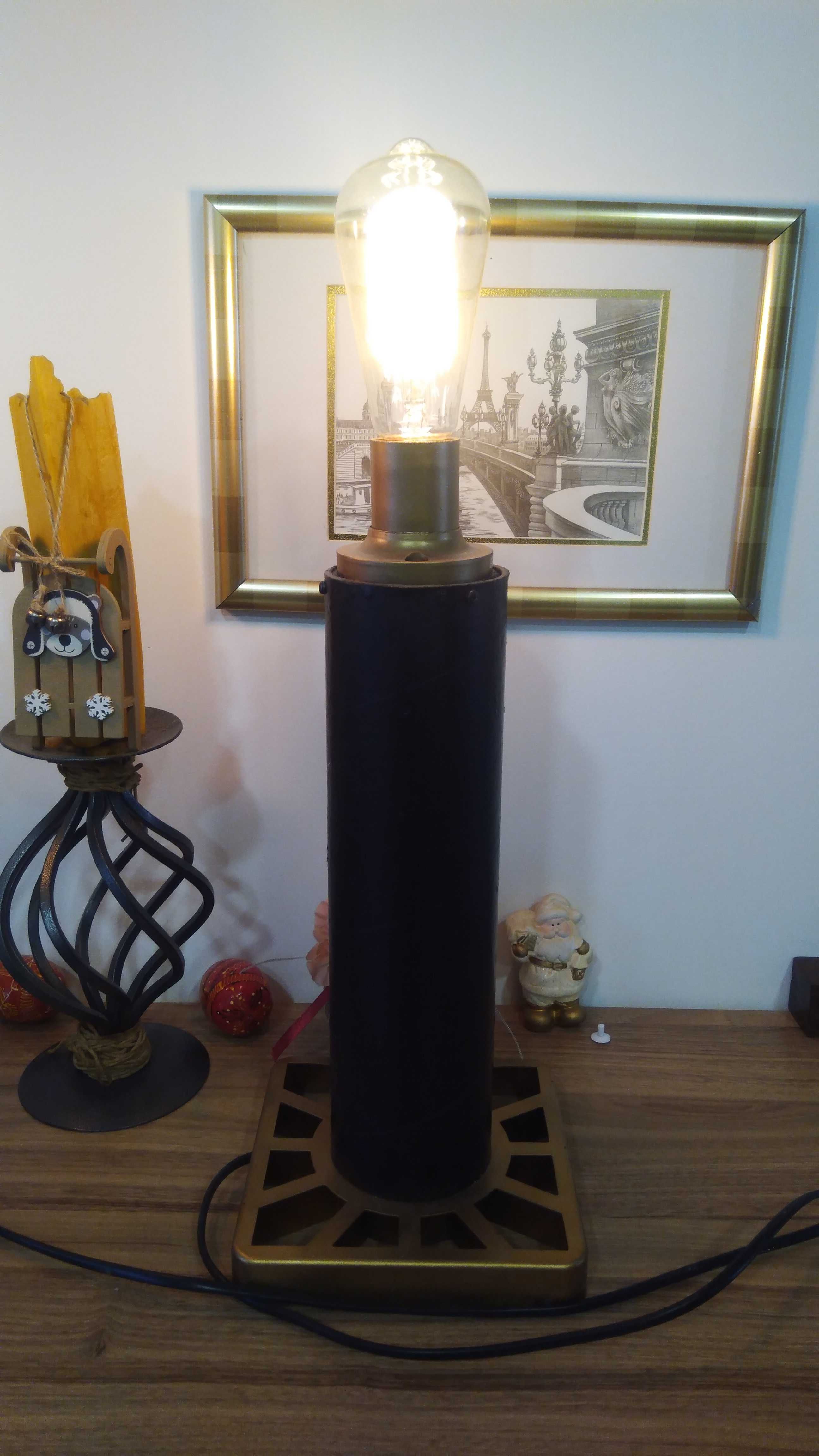 Светильник в стиле "loft" с лампой Эдисона