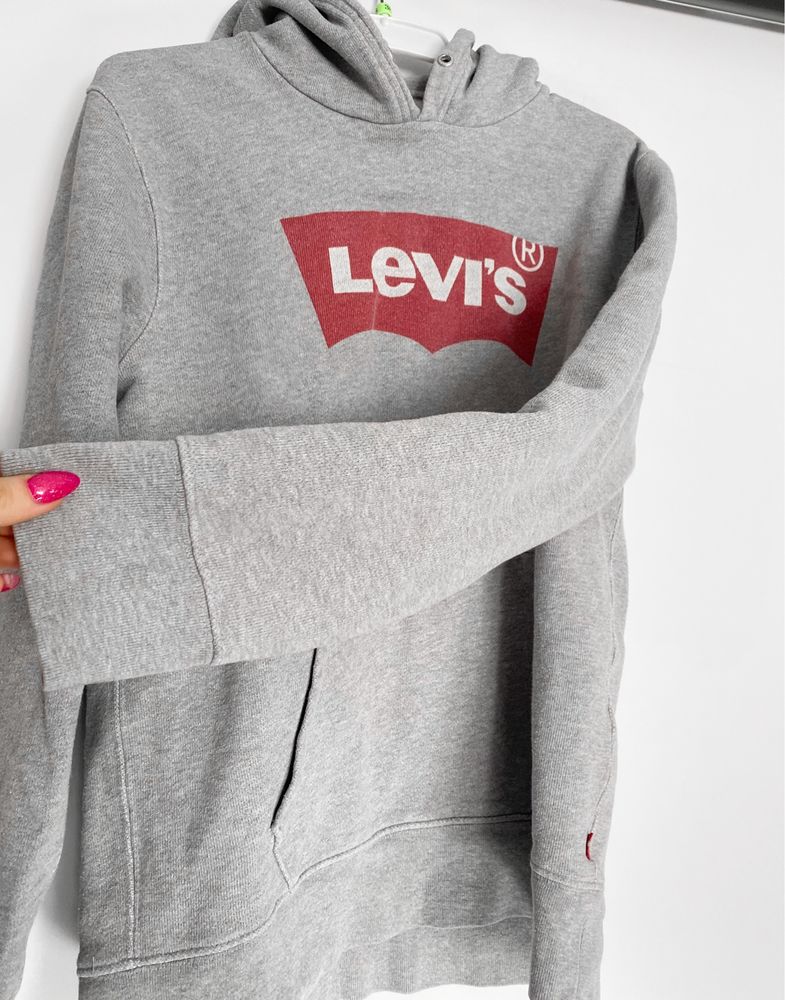 Bluza z kapturem Levi’s 90% bawełna