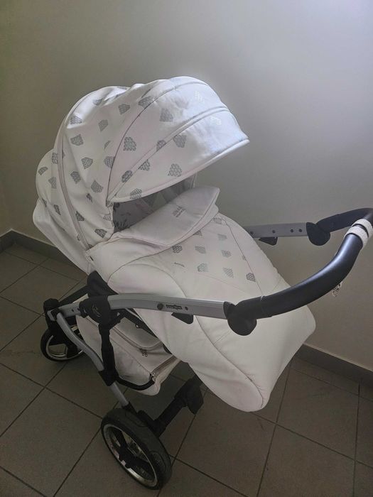 Piękny wózek dziecięcy 3w1 Junama exclusive prams + super gratis
