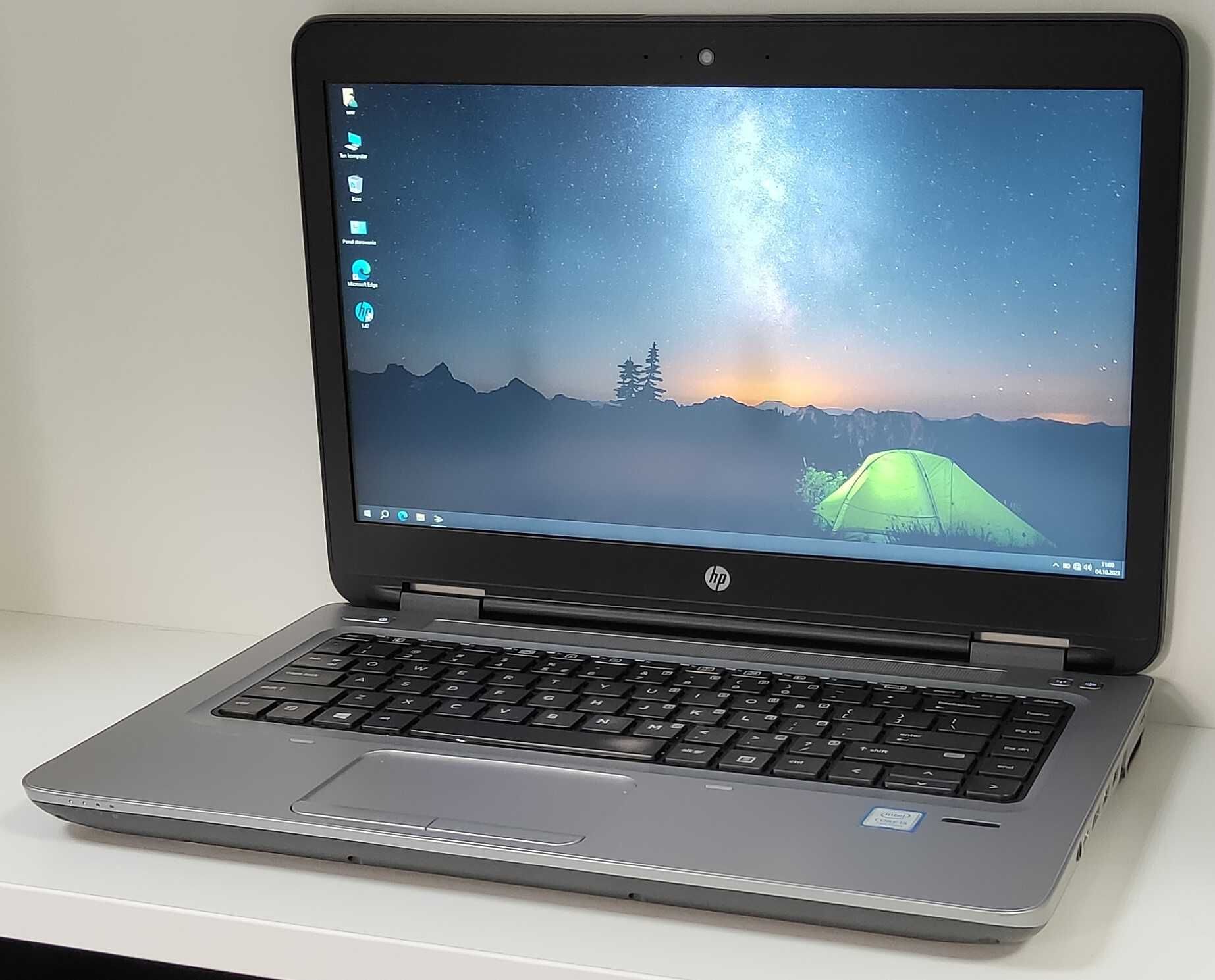 Laptop HP 640 G3 Intel i5-7200u 8GB 14" SSD-256GB Win10 IntelHD 620