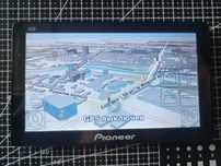 Б/у GPS Навигатор 7" Pioneer X71 с AV входом (для камеры заднего вида)