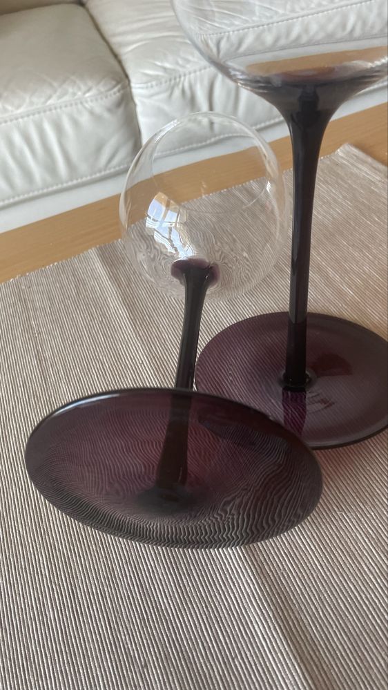 Pijane kieliszki lampki do wina - sagaform. Na prezent.