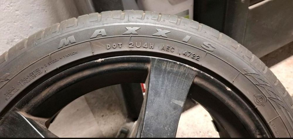 Felgi aluminiowe 16" z oponami VW GOLF, PASSAT, itp