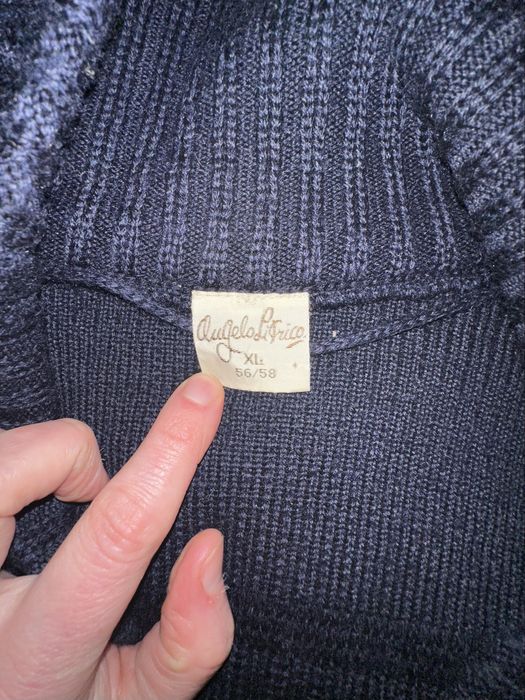 Sweter męski zapinany na guziki Angelo Litrico XL,Vintage, stary