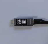 Tester Ładowania USB-C Woltomierz Miernik Napięcia Amperomie kws-2301c