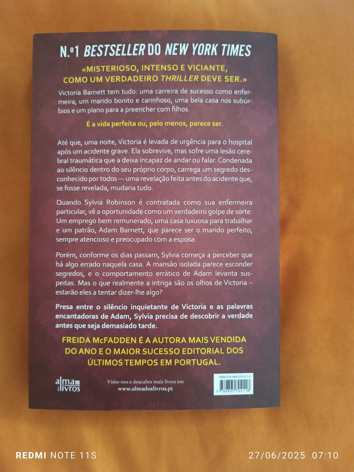 Livros novos da FREIDA McFADDEN
