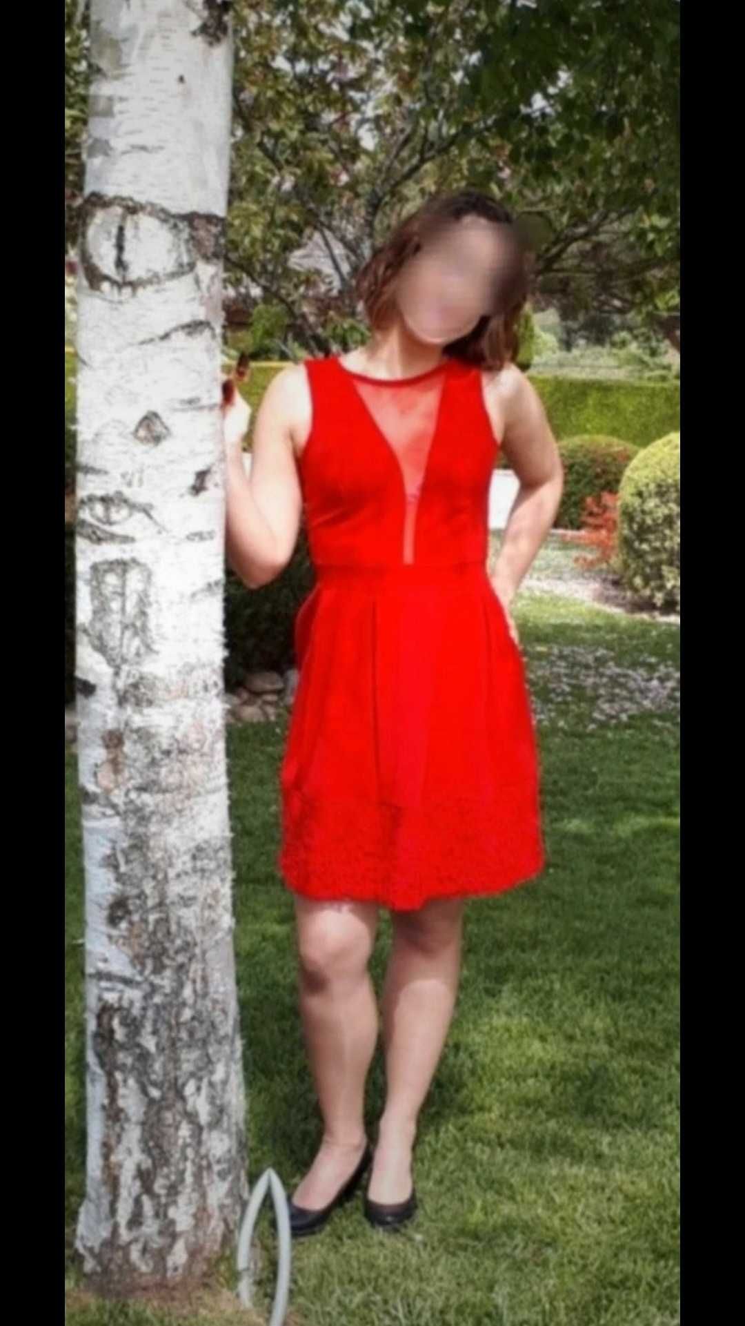 Vestido Vermelho Senhora
