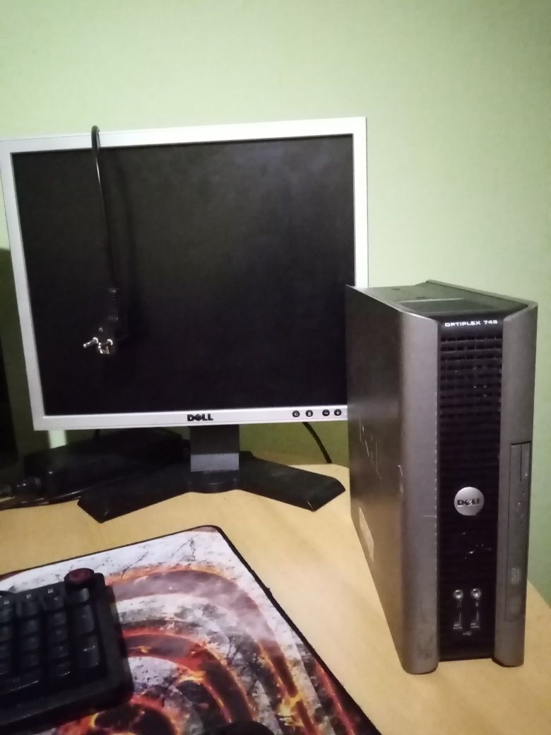 Komputer Dell Optiplex 745 IntelcoreDuo 1.86Ghz 4gb ram dysk HDD 230gb