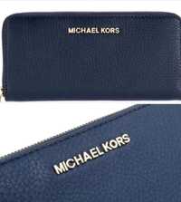 Granatowy portfel Michael Kors