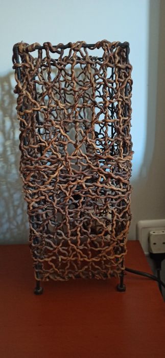 Conjunto de candeeiro de teto e de mesa