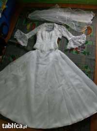 Suknia ślubna (spódnica+gorset)