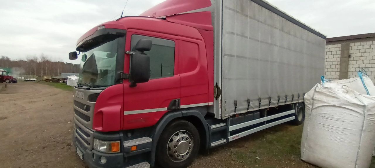 Scania P 360 firanka 8,2 m Euro 6