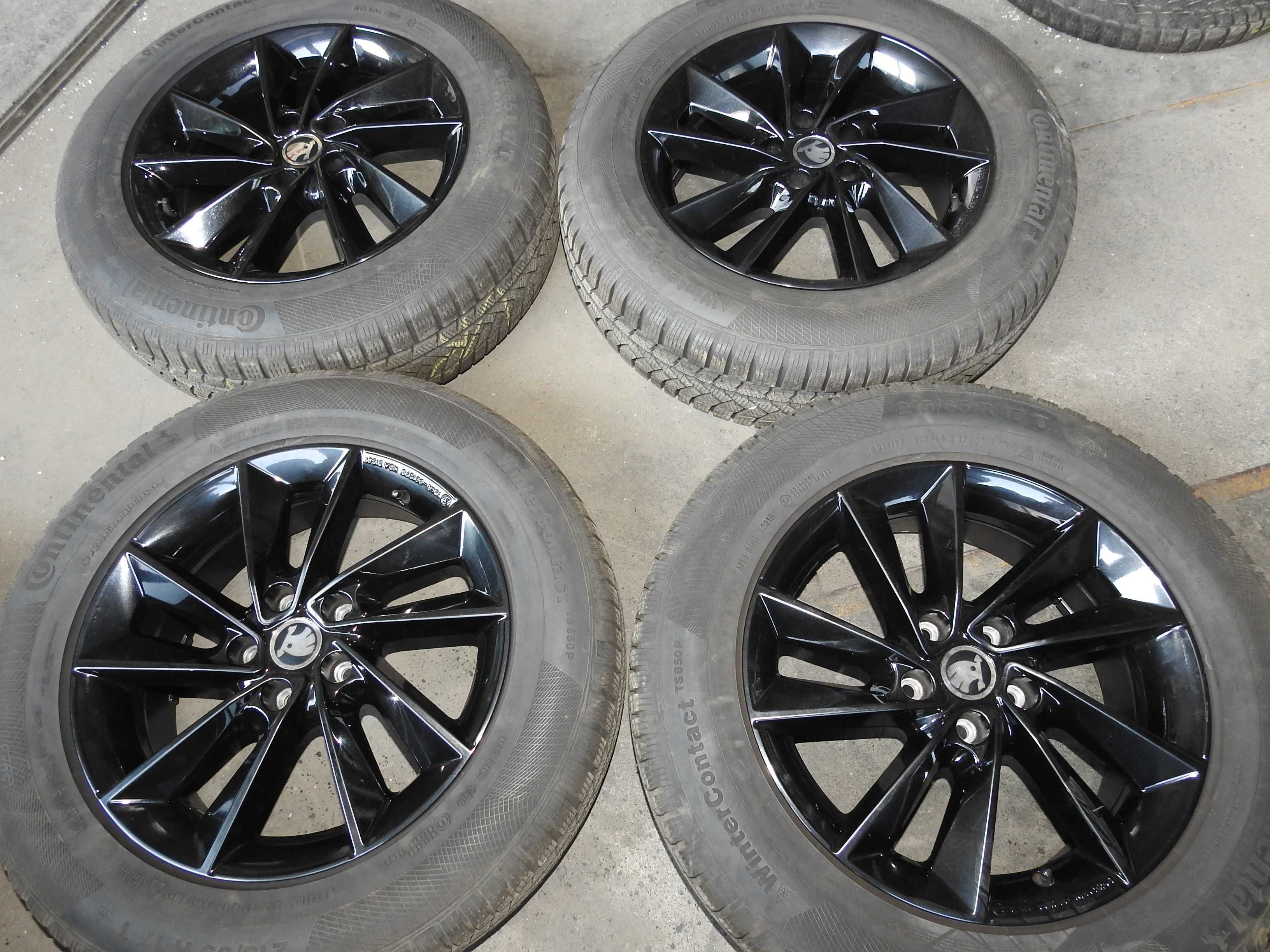 4xAlufelgi 17 5x112 6,5J ET38  Borbet  do SKODA