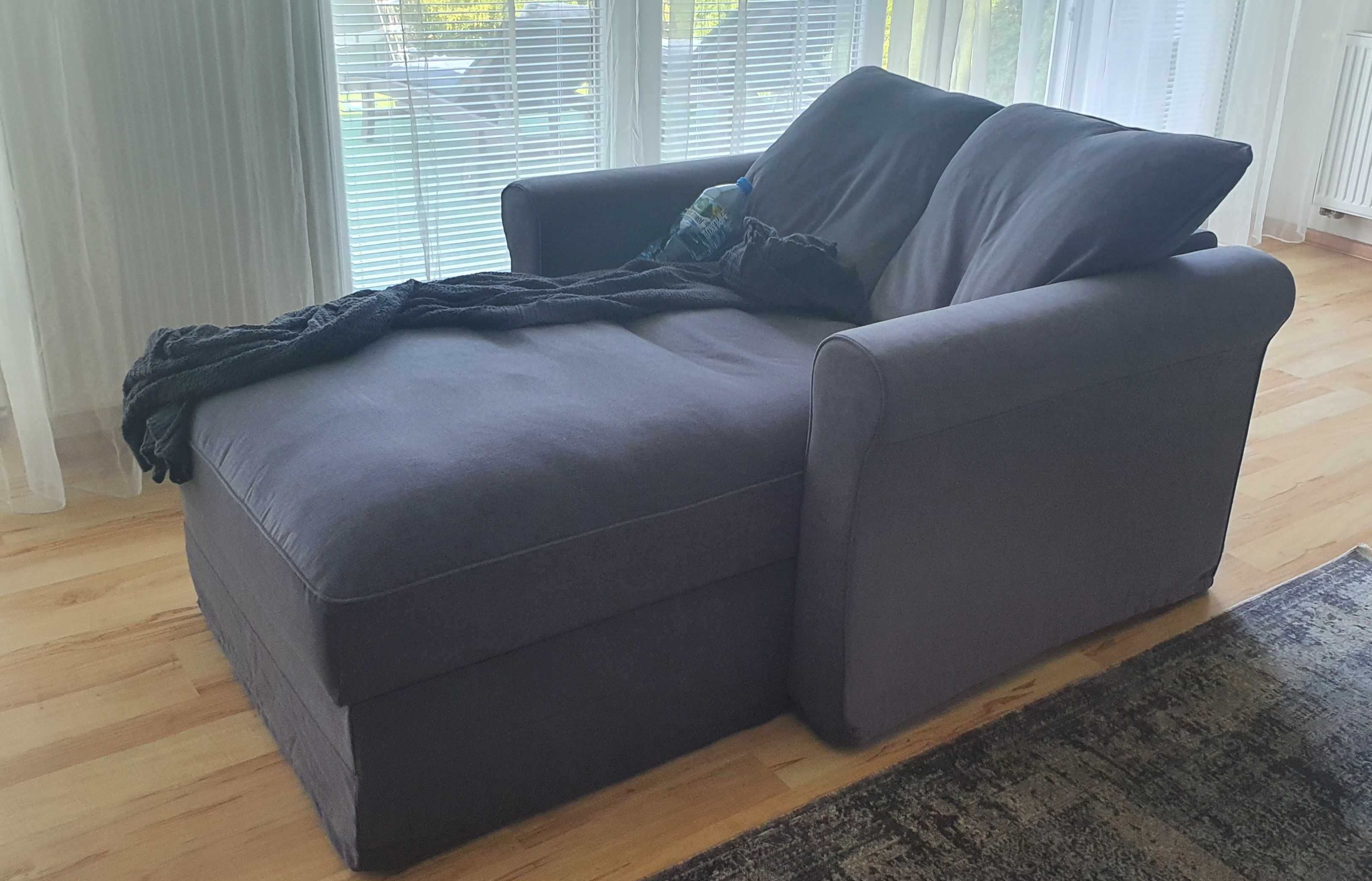 Sofa z szezlongiem