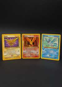 Zapdos, Moltres, Articuno - Cartas Pokémon