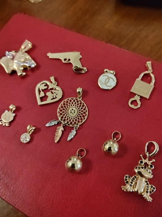 Zawieszki Złoto Złote Nowe 585