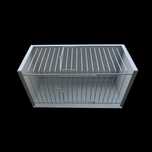 Transportadora grande zinc/pint.