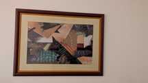 Serigrafia em moldura
