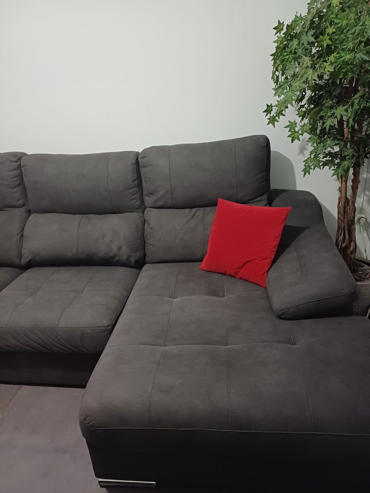 Vendo sofá cinza